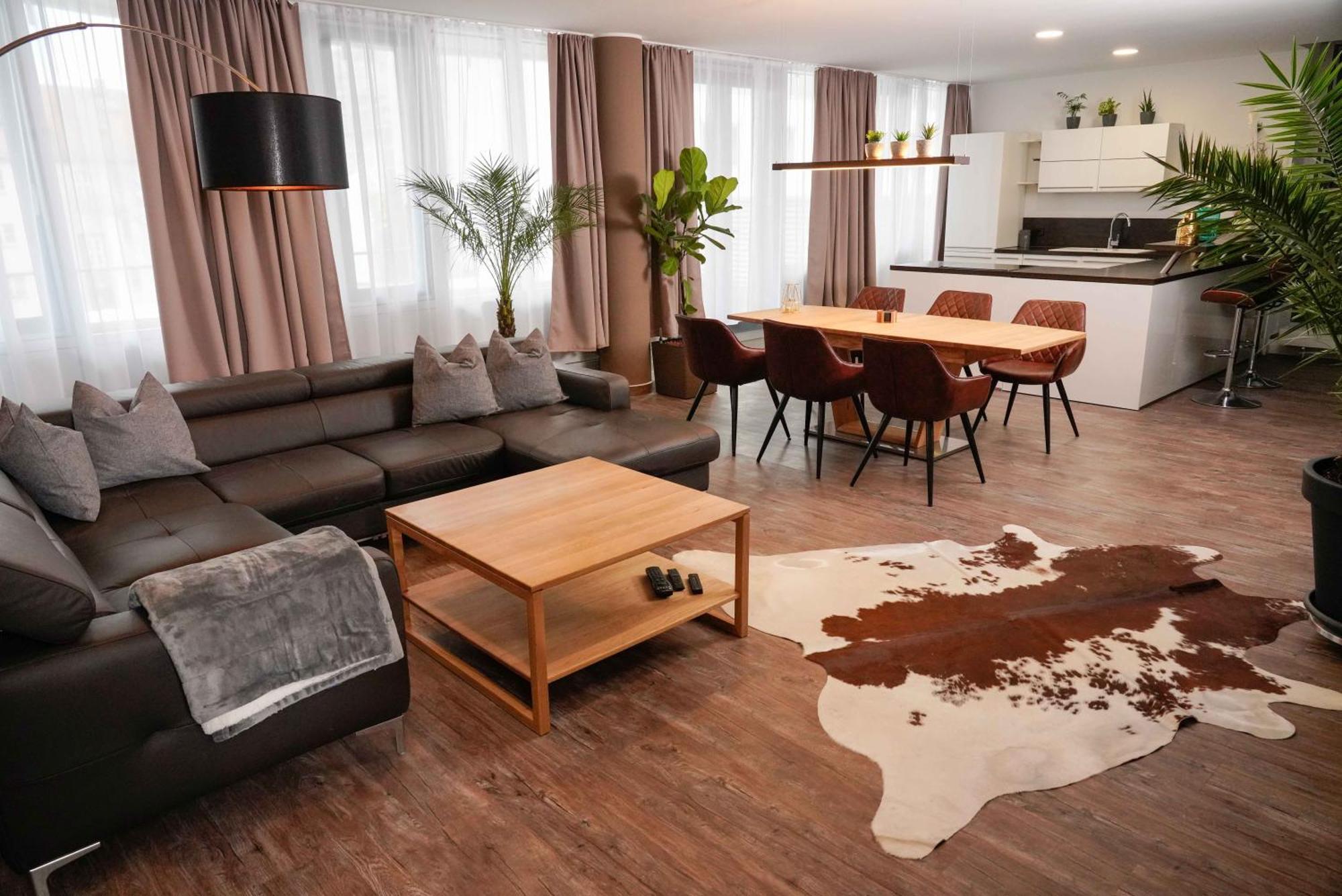 Apartment Leipzig Waldstrassenviertel Loft Terrasse, Redbull Arena 外观 照片